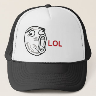 Gorra De Camionero Cara del meme de LOL