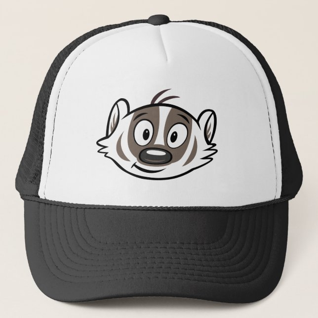 Gorra De Camionero Cara del tejón del nacido en el baby-boom del (Anverso)