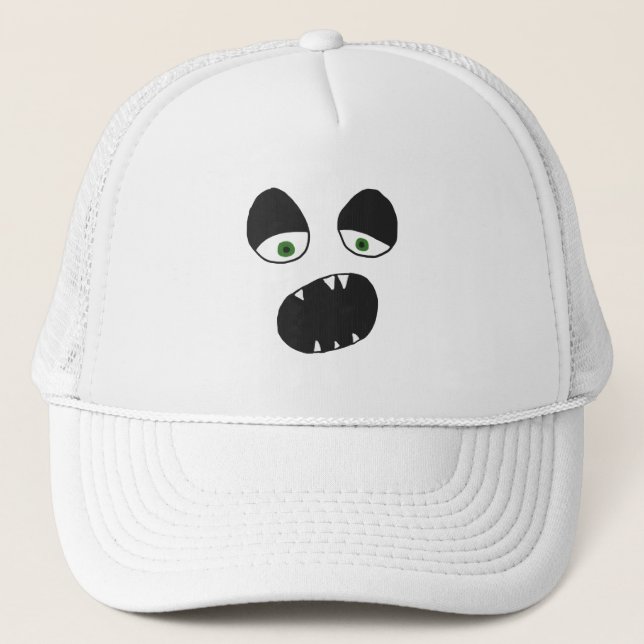 Gorra De Camionero Cara fantasma (Anverso)