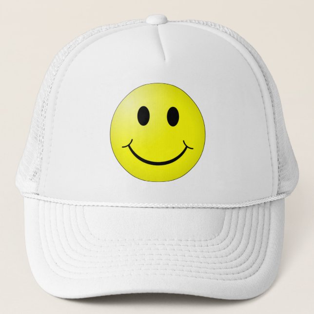 Gorra De Camionero Cara feliz (Anverso)