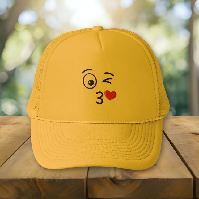 Gorra De Camionero Cara lanzando un beso (Subido por el creador)