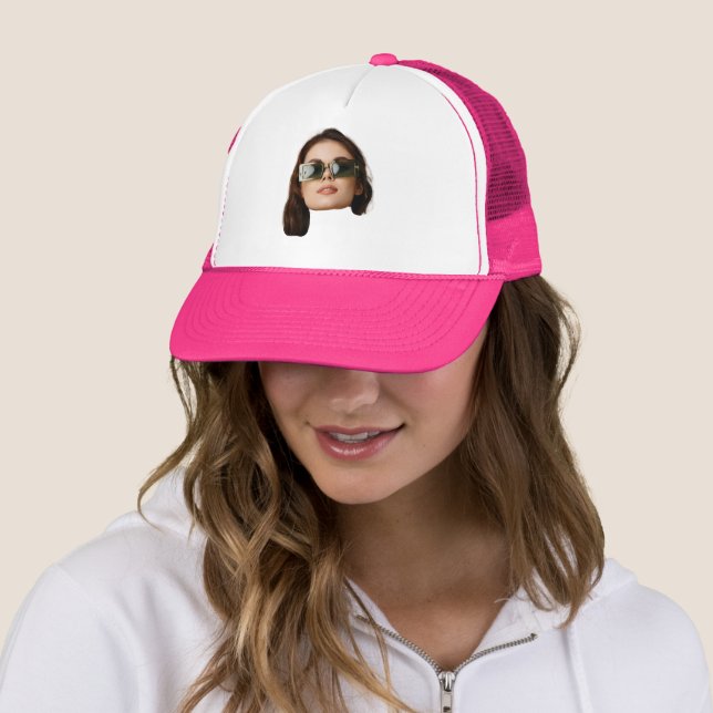 Gorra De Camionero Cara Personalizada Cumpleaños Divertido (In situ)