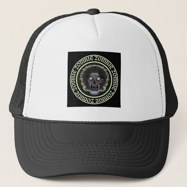 Gorra De Camionero Cara ZOMBIE (Anverso)