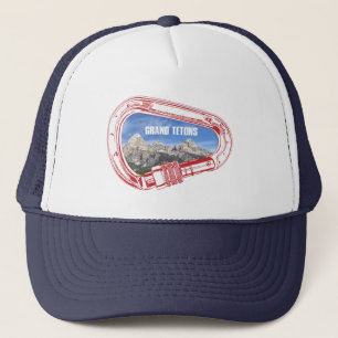 Gorra De Camionero Carabiner de escalada de los grandes tetones