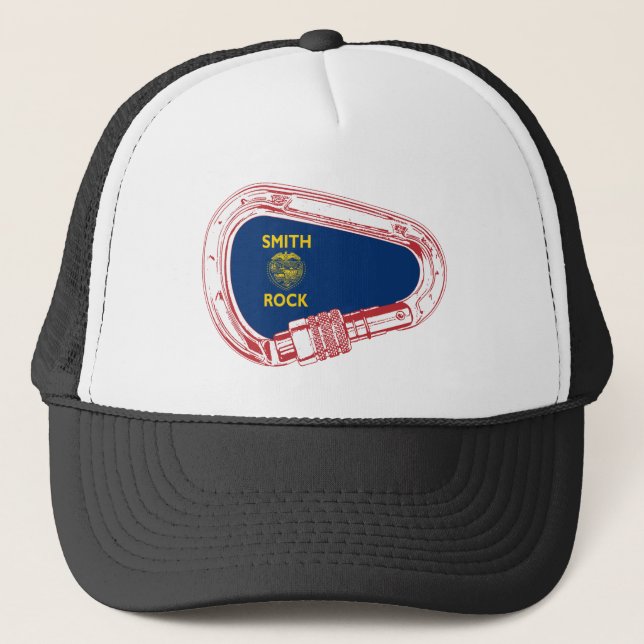Gorra De Camionero Carabiner de escalada en roca de Smith (Anverso)