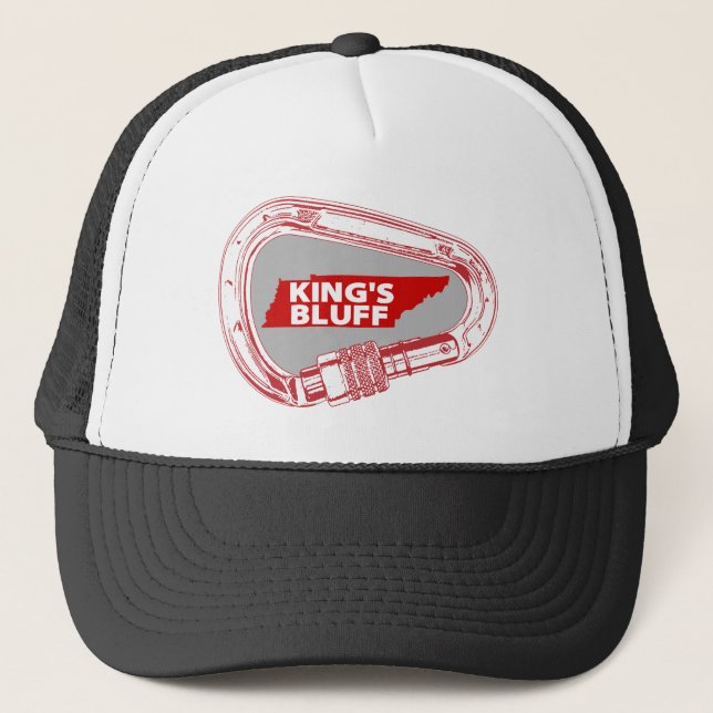 Gorra De Camionero Carabinero de escalada rocosa de roca melancólica  (Anverso)