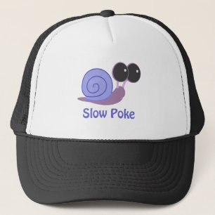 Gorra De Camionero Caracol Periwinkle Paciencia
