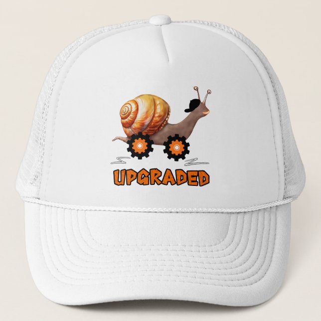 Gorra De Camionero Caracol rápido (Anverso)
