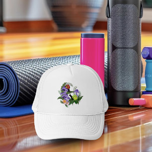 Gorra De Camionero Caracoles Cubanos Hongos Purpura