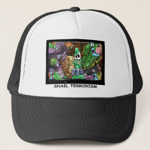 Gorra De Camionero Caracoles Peligrosos Camisetas Divertidas Regalos 