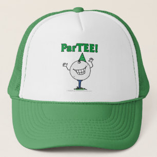 Gorra De Camionero ¡Carácter de bola de golf ParTEE!