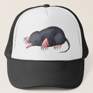 Gorra De Camionero Carácter de tope de corte