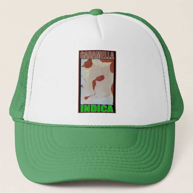 GORRA DE CAMIONERO CARAMELA INDIA (Anverso)