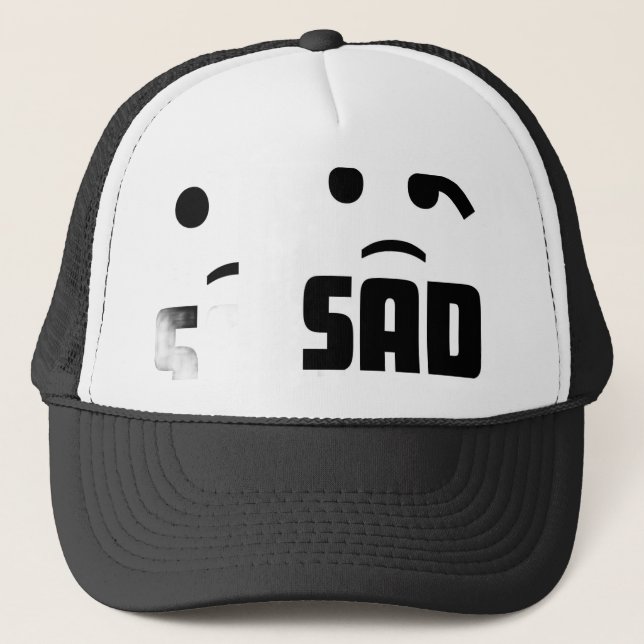 GORRA DE CAMIONERO CARAS TRISTES (Anverso)