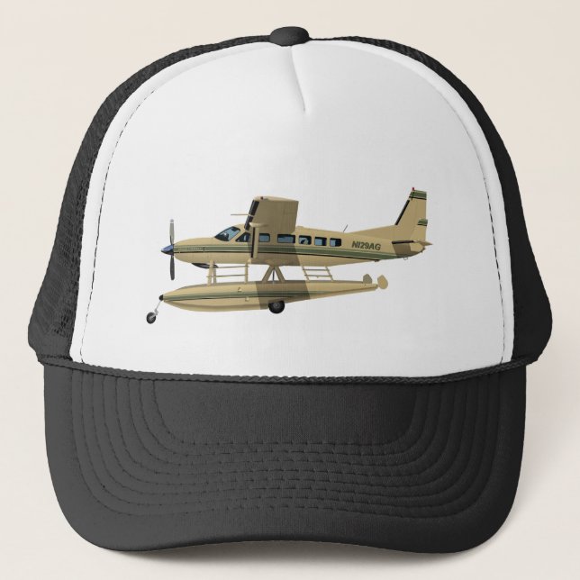 Gorra De Camionero Caravana II de Cessna 208 (Anverso)