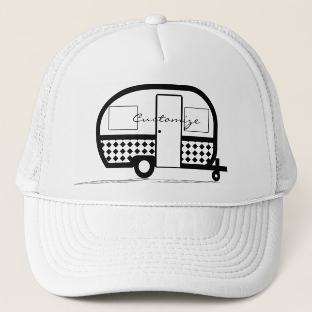 Gorra De Camionero Caravana Thunder_Cove del viajero clásico (Anverso)