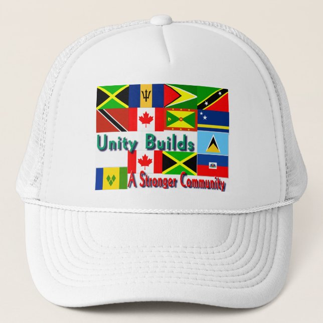 Gorra De Camionero Carbbean-canada unity (Anverso)
