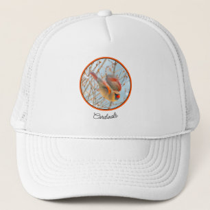 Gorra De Camionero Cardenal norte volando - Fotografía original