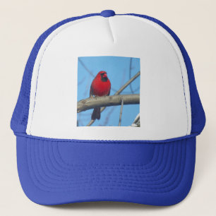 Gorra De Camionero Cardenal rojo/pájaro