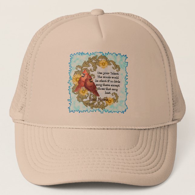 Gorra De Camionero Cardenales cristianos (Anverso)