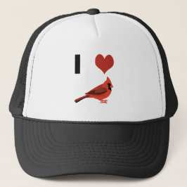 Gorra De Camionero Cardenales de corazón