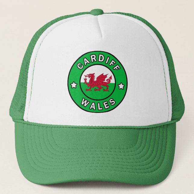Gorra De Camionero Cardiff Wales (Anverso)
