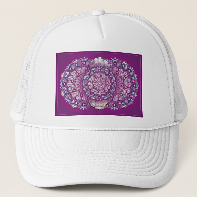 Gorra De Camionero Cardinal red Rosace (Anverso)