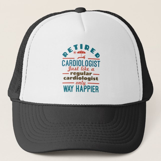 Gorra De Camionero Cardiólogo jubilado Cardiología Jubilación Prima (Anverso)