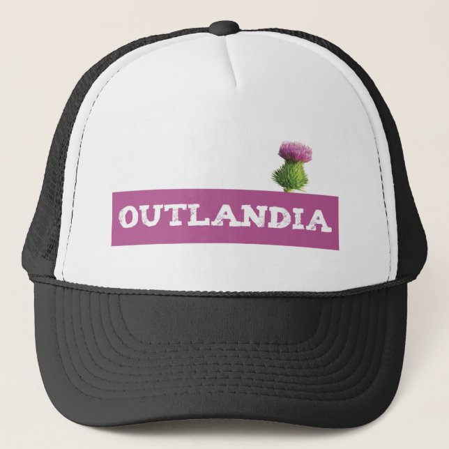 Gorra De Camionero Cardo de Outlandia (Anverso)
