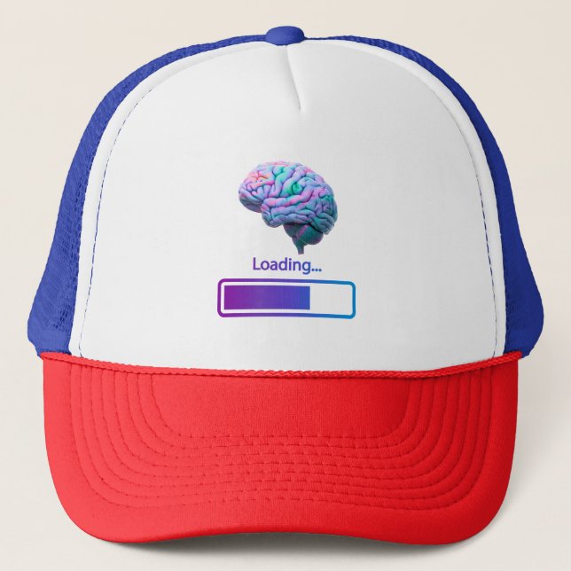 Gorra De Camionero carga cerebral (Anverso)