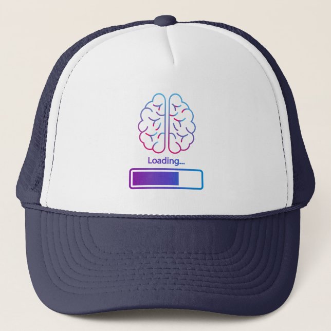 Gorra De Camionero carga cerebral (Anverso)