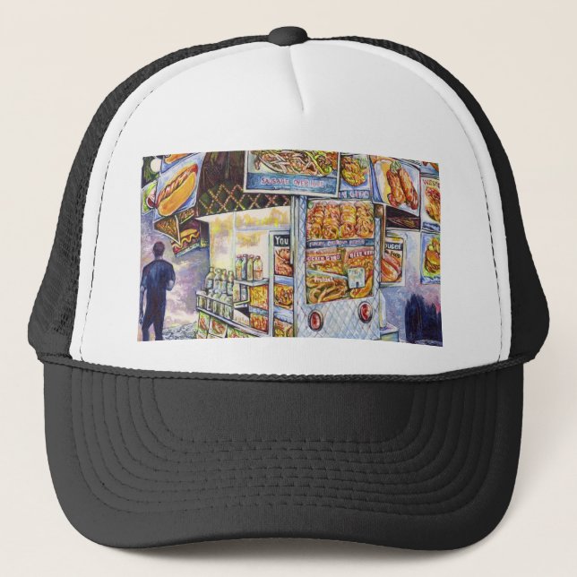 Gorra De Camionero Carga de trabajo artística extraordinaria (Anverso)