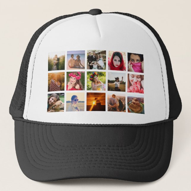 Gorra De Camionero Cargar tu foto (Anverso)