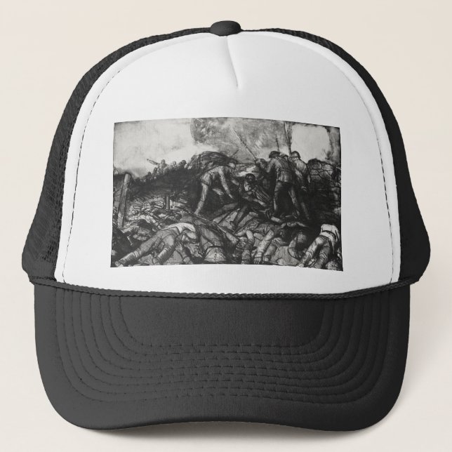 Gorra De Camionero cargo ruso de George Wesley Bellows (Anverso)