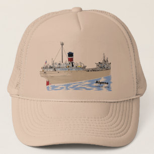 Gorra De Camionero Carguero de los Grandes Lagos Alpena