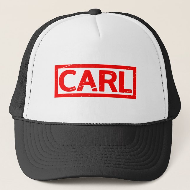 Gorra De Camionero Carl Stamp (Anverso)