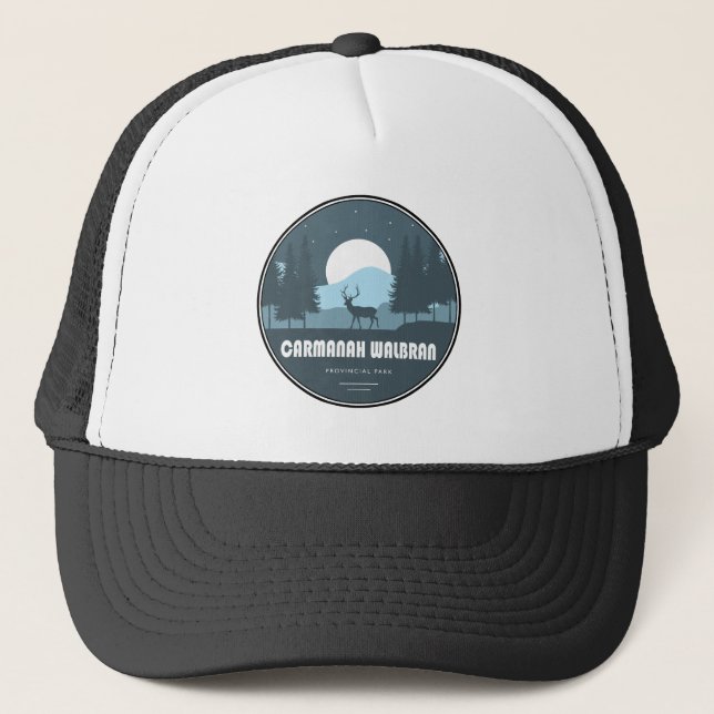 Gorra De Camionero Carmanah Walbran Parque Provincial Deer (Anverso)