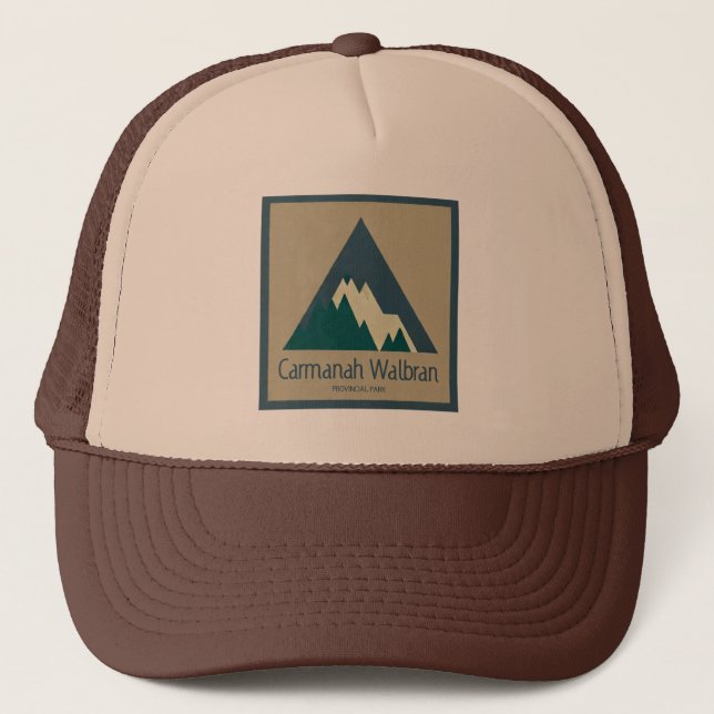 Gorra De Camionero Carmanah Walbran Parque Provincial Rústico (Anverso)