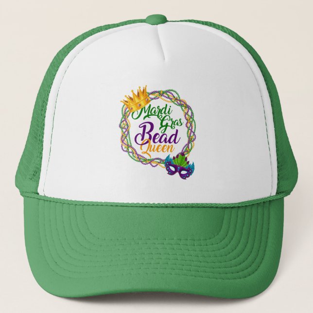 Gorra De Camionero Carnaval del martes de la Reina de la Espada Mardi (Anverso)