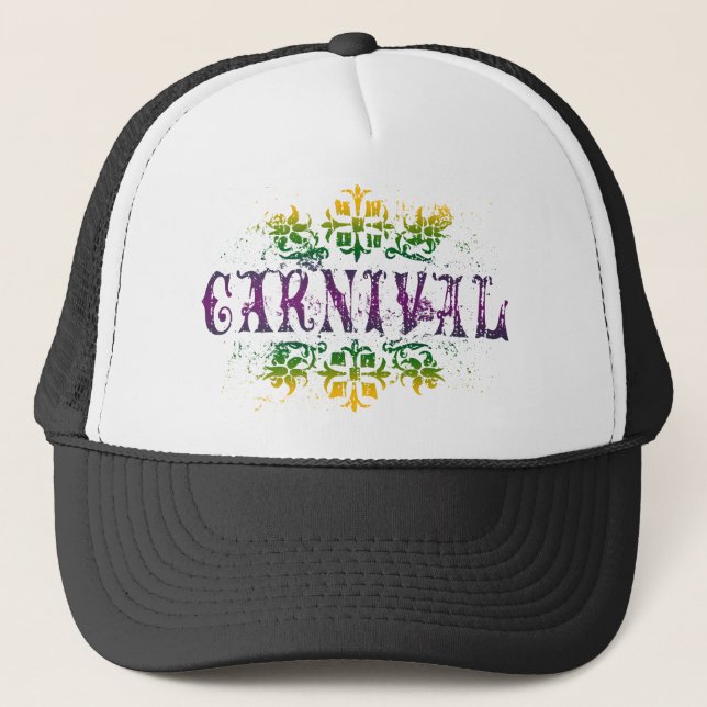 Gorra De Camionero Carnaval retro (Anverso)