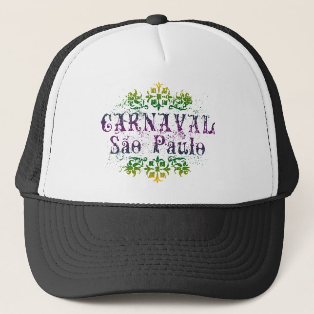 Gorra De Camionero Carnaval Sao Paulo (Anverso)