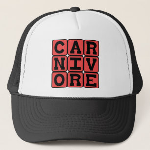 Gorra De Camionero Carnívoro, Carne