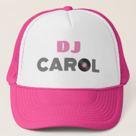 Gorra De Camionero Carol DJ Trucker Hat