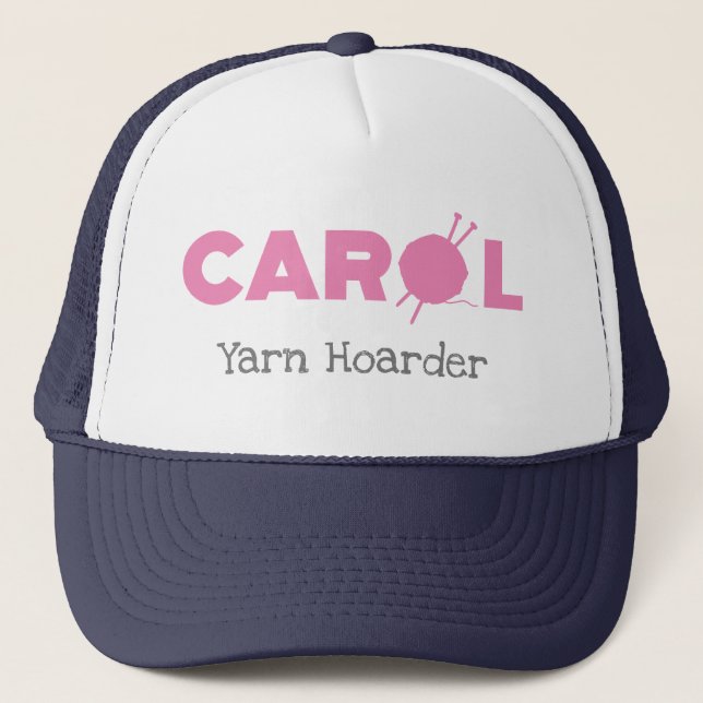 Gorra De Camionero Carol Yarn Hoarder (Anverso)