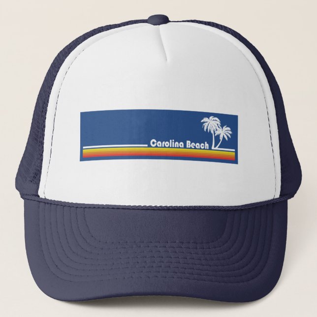 Gorra De Camionero Carolina Beach Carolina del Norte (Anverso)