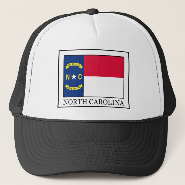 Gorra De Camionero Carolina del Norte (Anverso)