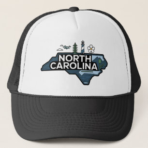 Gorra De Camionero Carolina del Norte, Estados Unidos de América
