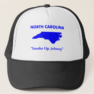 Gorra De Camionero Carolina del Norte - ¡Fuma, Johnny!