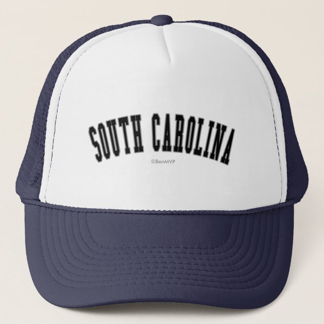 Gorra De Camionero Carolina del Sur (Anverso)