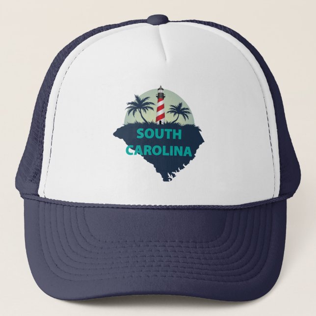 Gorra De Camionero Carolina del Sur, Estados Unidos de América (Anverso)